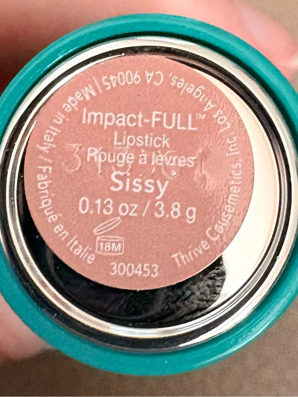 Impact Full Semi-Permanent Smoothing Lipstick - Sissy Light Peach